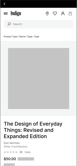 Medium fidelity screen deign, step #1
