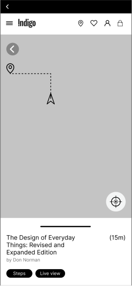 Medium fidelity screen deign, step #4